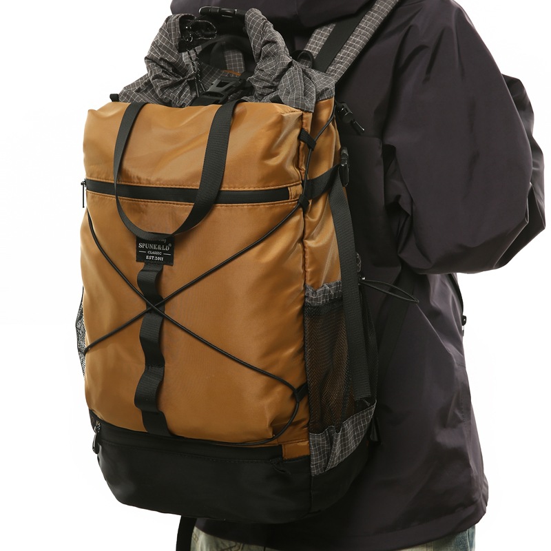 Cycling Commuter Backpack - Techwear Style Dual-Use Backpack, 0.62kg Lightweight