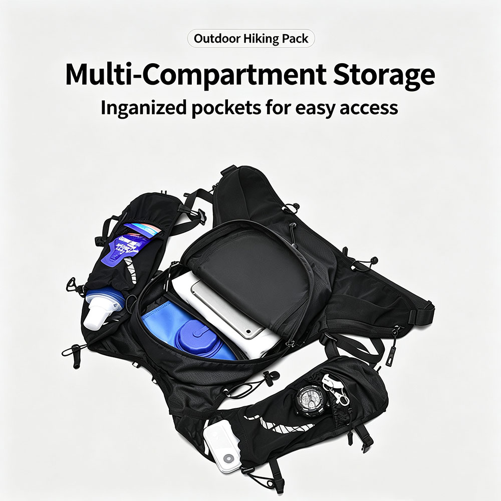 Hydration Running Backpack Lig - Reflective Vest Cycling recension och pris