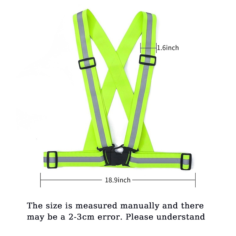 Reflective Safety Vest - High  - Reflective Vest Cycling recension och pris