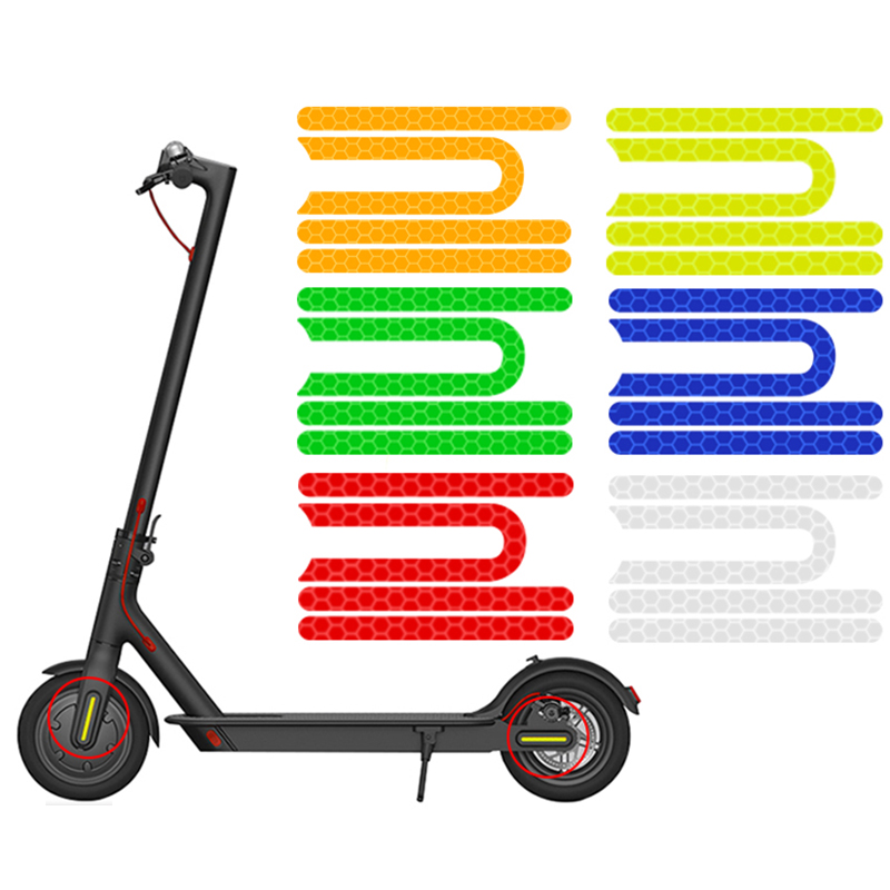 4Pcs/set Electric Scooter Refl - Spoke Reflector Set recension och pris
