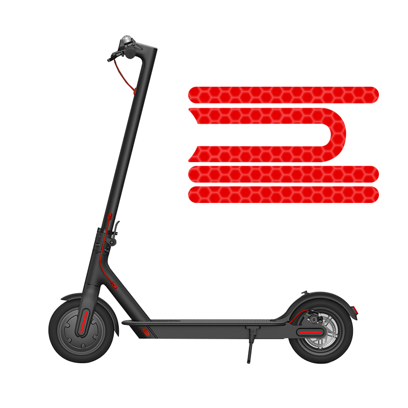 4Pcs/set Electric Scooter Refl - Spoke Reflector Set recension och pris