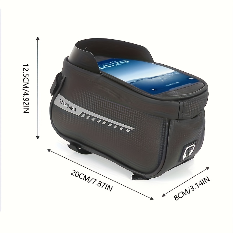Fashionable Black Bicycle Phon - Cycling Commute Bag recension och pris