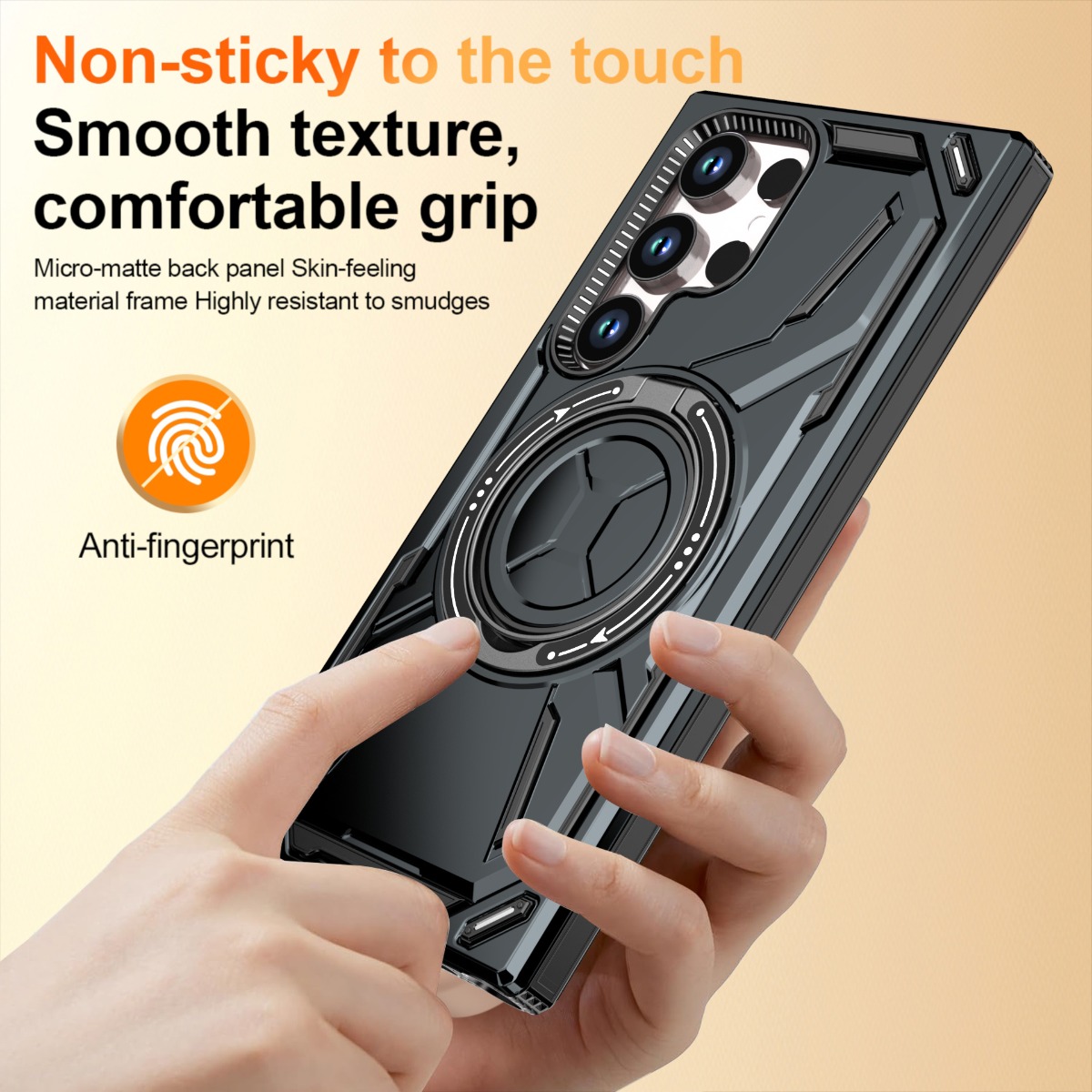 Phone Case for Samsung Galaxy  - Kickstand Adjustable recension och pris