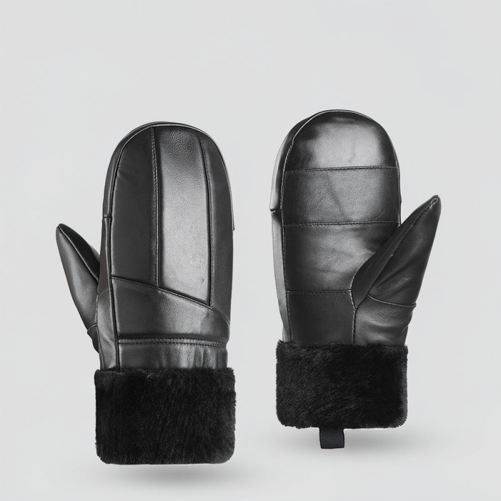 Leather Mittens For Xuesimeng  - Winter Cycling Commute Gear recension och pris