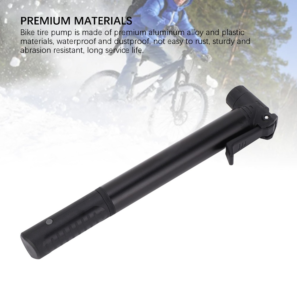 Portable Bike Pump Aluminum Al - Bike Pump Frame Mount recension och pris