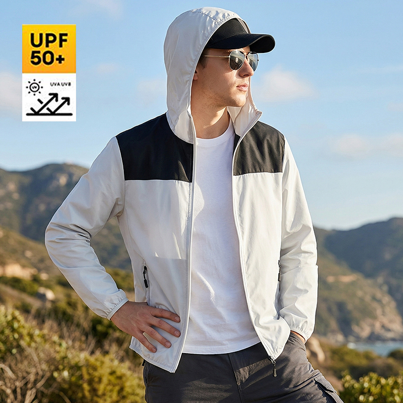 New Summer Men's Sunscreen Jac - Cycling Commute Jacket recension och pris