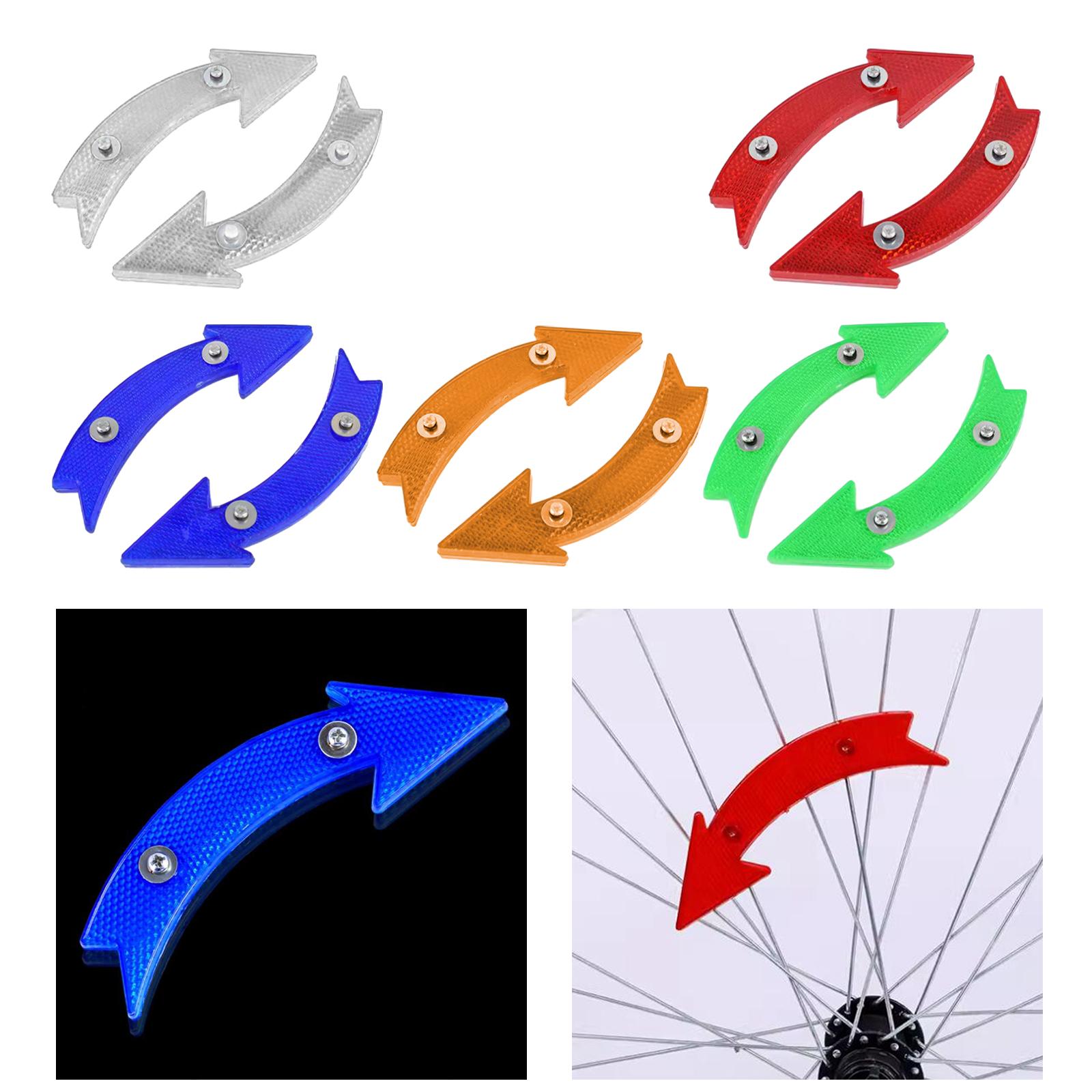Plastic Reflective Bike Wheel  - Spoke Reflector Set recension och pris