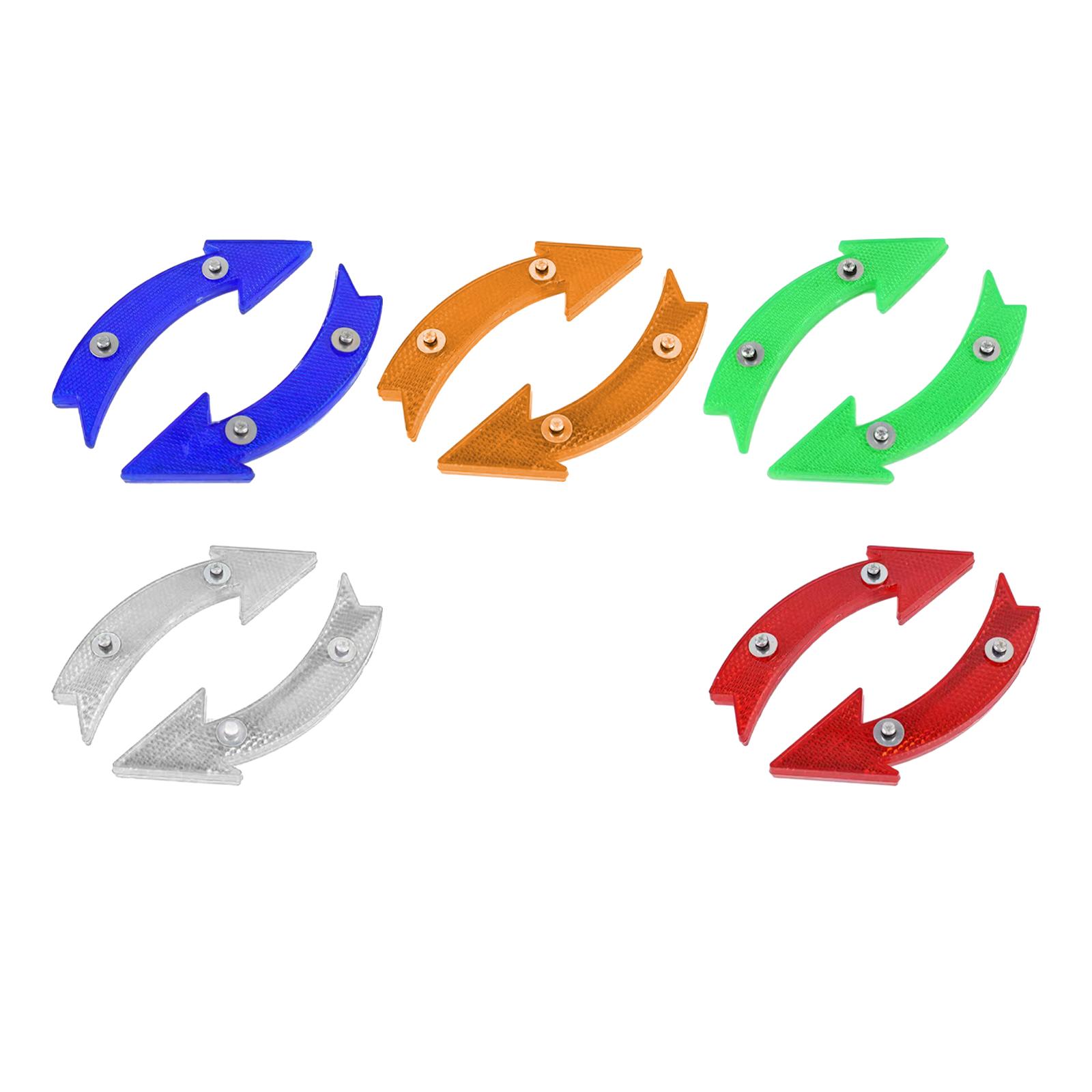 Plastic Reflective Bike Wheel  - Spoke Reflector Set recension och pris