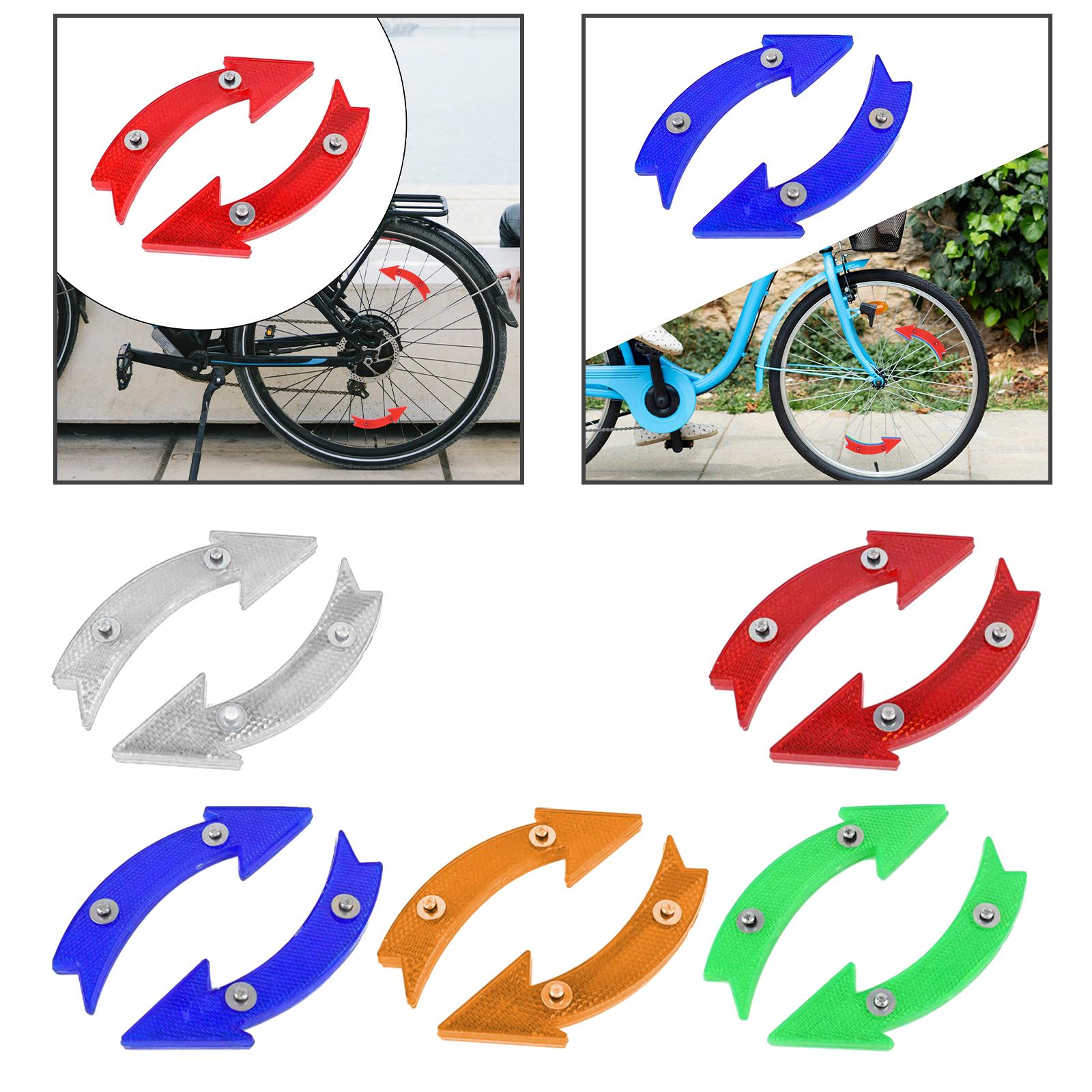 Plastic Reflective Bike Wheel  - Spoke Reflector Set recension och pris