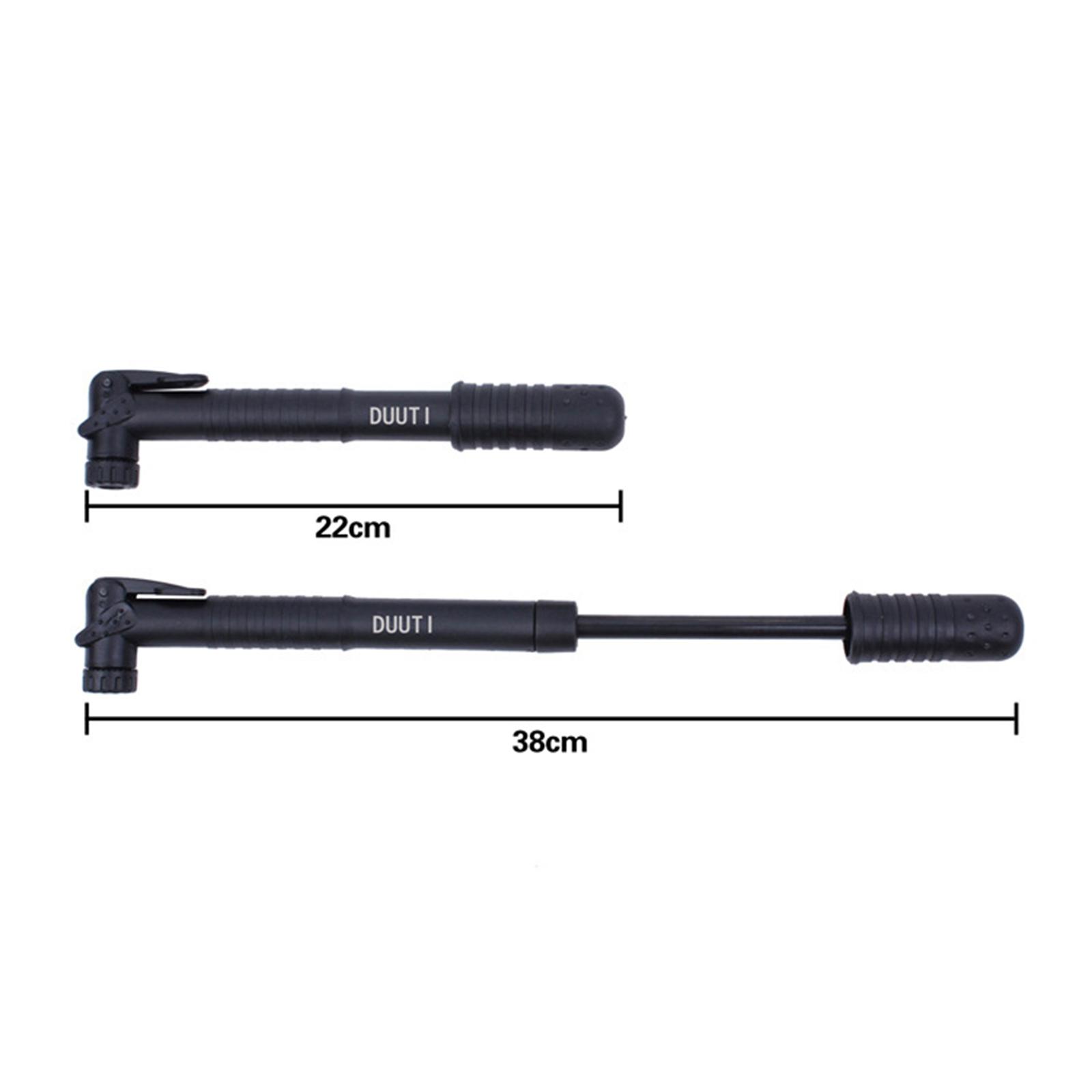 Dual Valve Mini Bike Tire Infl - Bike Pump Frame Mount recension och pris
