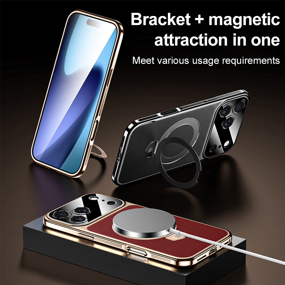 Magnetic Phone Case For Apple  - Kickstand Adjustable recension och pris