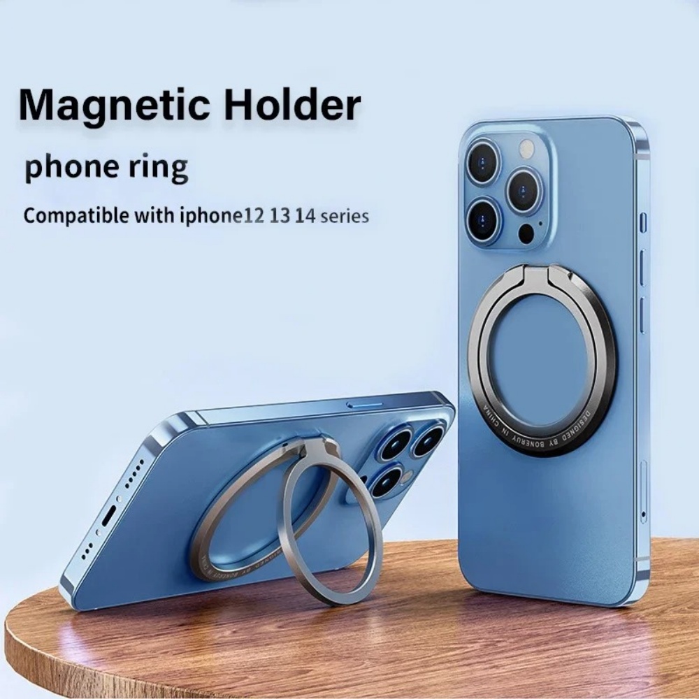 Magnetic Cell Phone Ring Holde - Kickstand Adjustable recension och pris