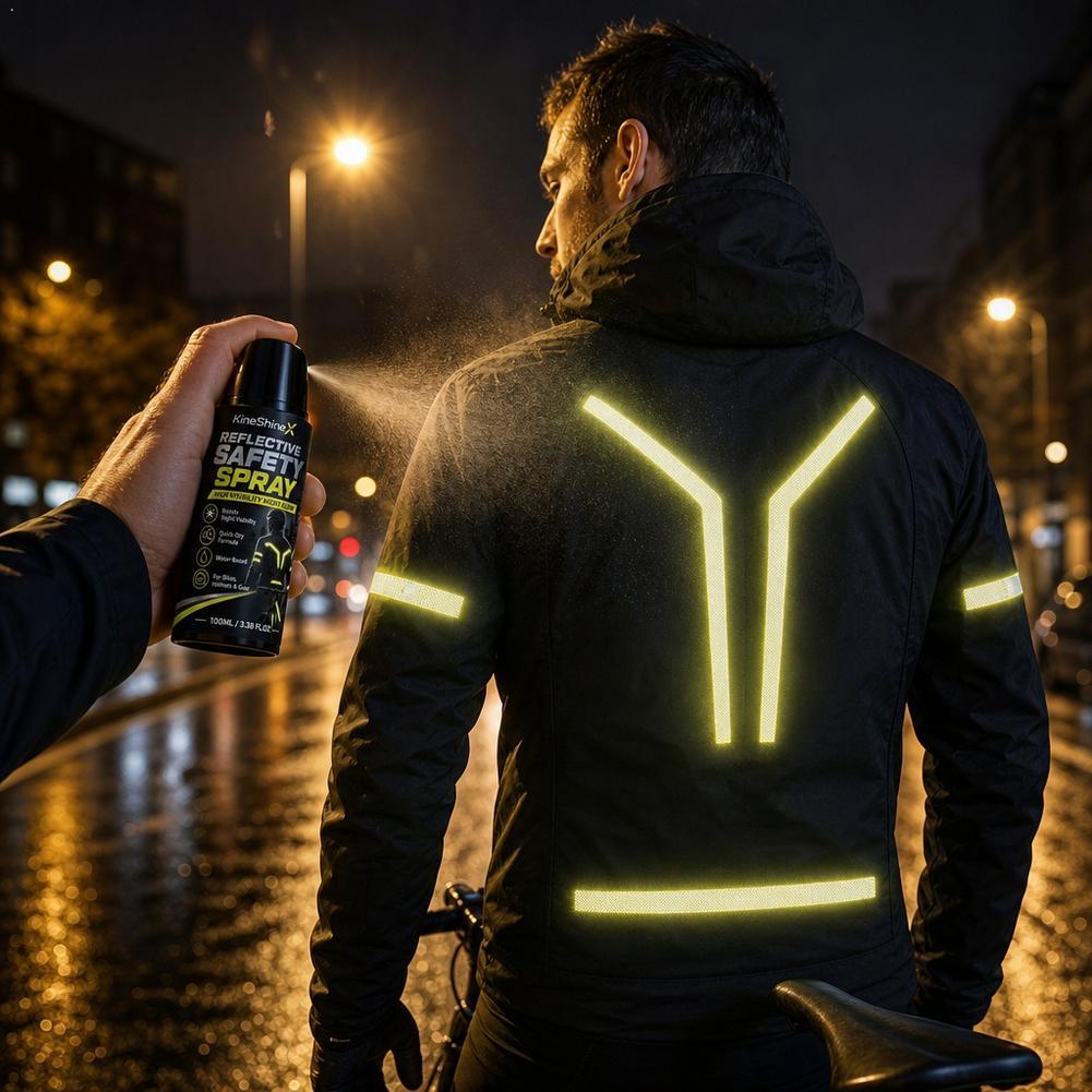 Night Reflective Safety Spray  - Commute Cycling Helmet recension och pris