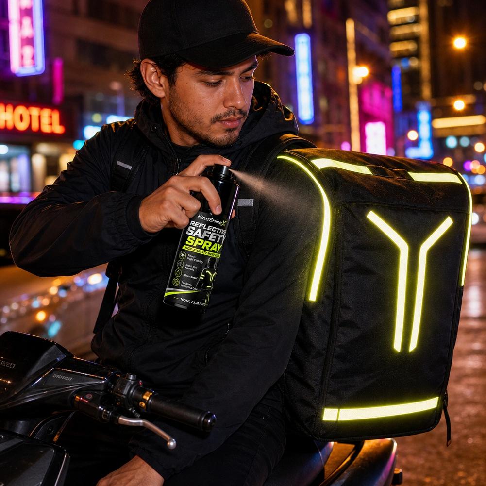 Night Reflective Safety Spray  - Commute Cycling Helmet recension och pris