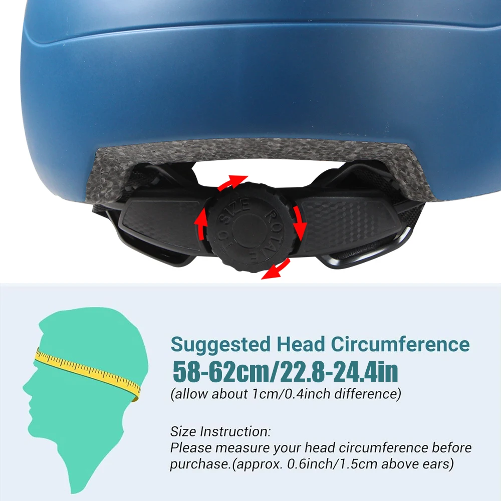 Adult Adjustable Bike Helmet,  - Commute Cycling Helmet recension och pris