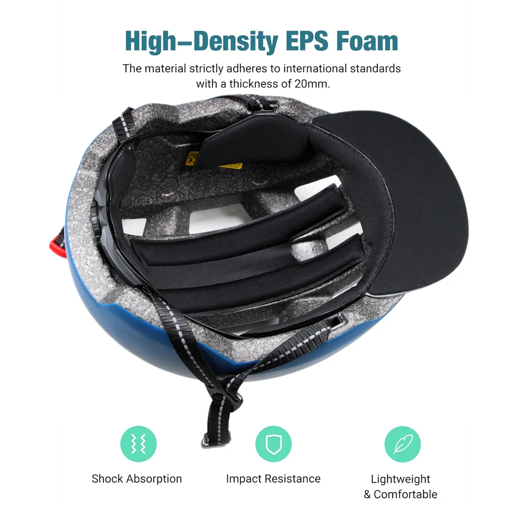 Adult Adjustable Bike Helmet,  - Commute Cycling Helmet recension och pris